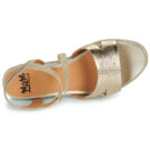 Mam'Zelle NIDAM Oro - Sandali con zeppa Donna - 6