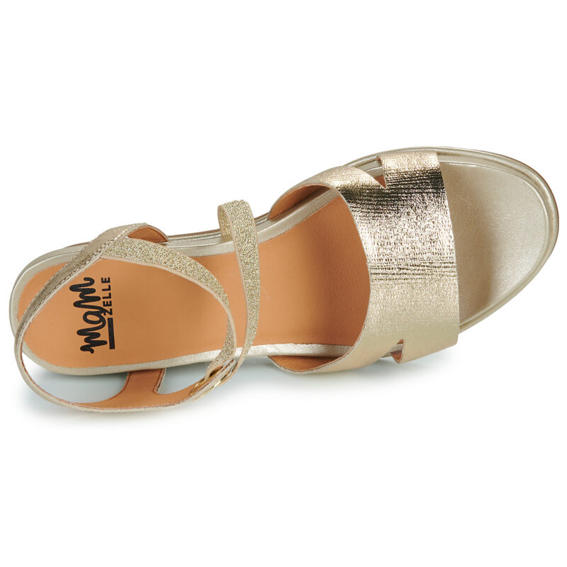 Mam'Zelle NIDAM Oro - Sandali con zeppa Donna - 6