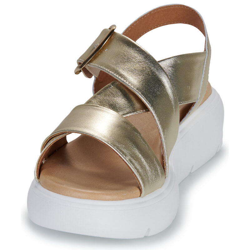 Sweet Lemon NOBU Oro Sandali con zeppa Donna - 3