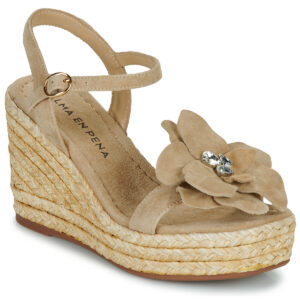 ALMA EN PENA  V251285  Beige Sandali con zeppa Donna