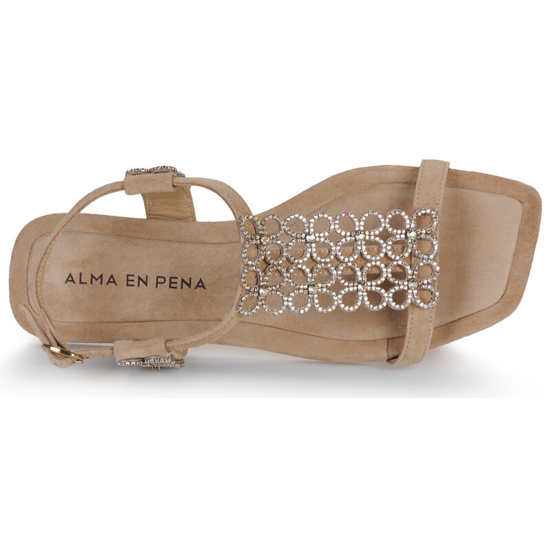 ALMA EN PENA V251916 Beige - Low Sandals Women - 6