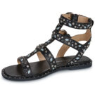 ALMA EN PENA V251952 Sandalias Planas Negras Mujer - 4