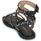 ALMA EN PENA V251952 Sandalias Planas Negras Mujer - 5