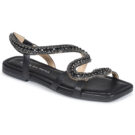 Sandales basses noires pour femmes ALMA EN PENA V251966 - Pointure 1