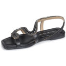 Sandales basses noires pour femmes ALMA EN PENA V251966 - Pointure 4