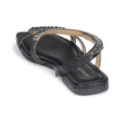 Sandales basses noires pour femmes ALMA EN PENA V251966 - Pointure 5
