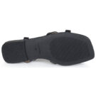Sandales basses noires pour femmes ALMA EN PENA V251966 - Pointure 7