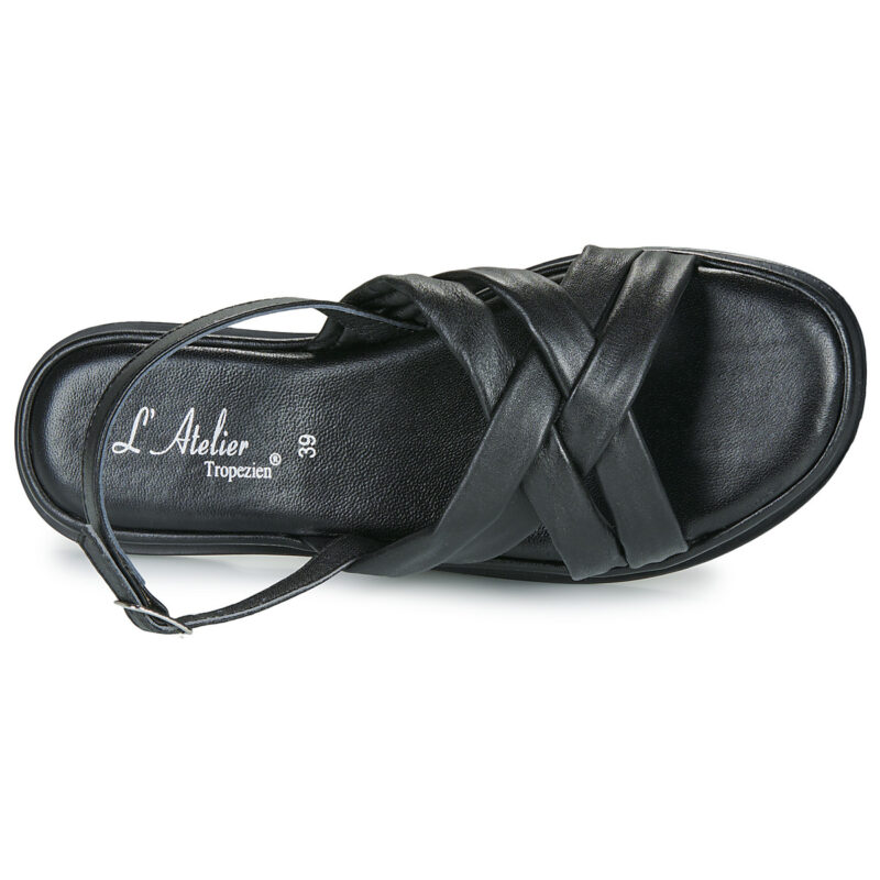 L'Atelier Trop&eacute;zien SH2316 Nero Sandali bassi Donna - 6