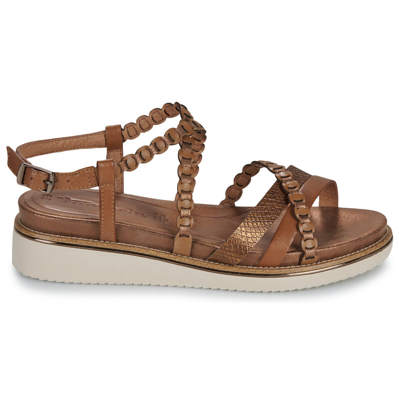 Tamaris 28207-305 Marrone Sandali con zeppa Donna - 2