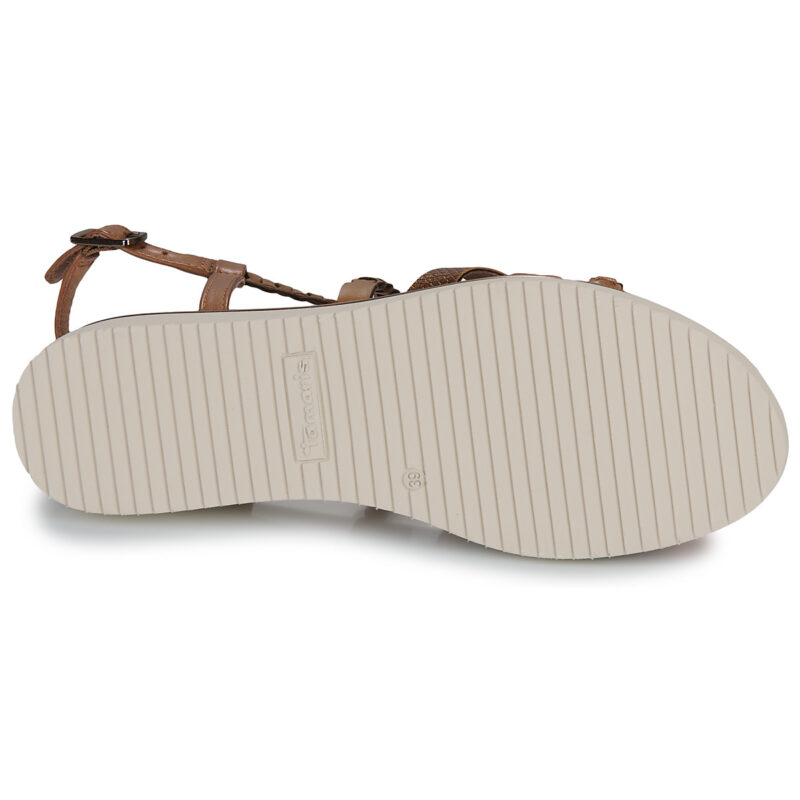 Tamaris 28207-305 Marrone Sandali con zeppa Donna - 7