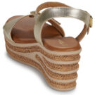 Tamaris 28310-965 Oro Sandali con zeppa Donna - 5