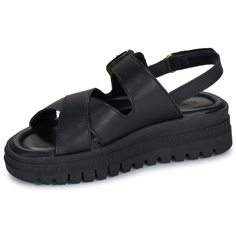 Tamaris 28704-003 Nero Sandali con zeppa Donna - 4