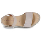 Tamaris 28712-378 Beige Sandali con zeppa Donna - 6