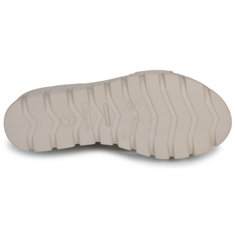 Tamaris 28712-378 Beige Sandali con zeppa Donna - 7