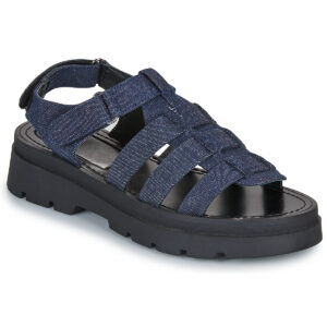 Kaporal  JICKY  Blu -  Sandali con zeppa  Donna