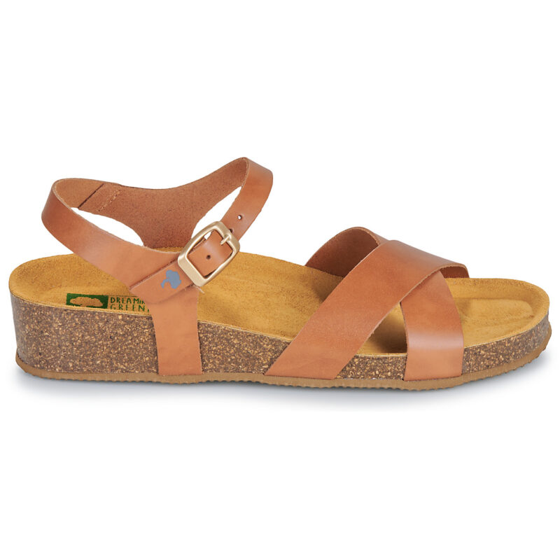 Dream in Green TSILIA Marrone Sandali con zeppa Donna - 2