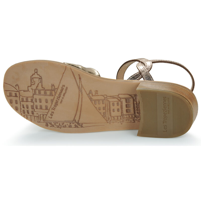 Les Tropeziennes par M.Belarbi HIRKA Oro Sandali con tacco Donna - 7