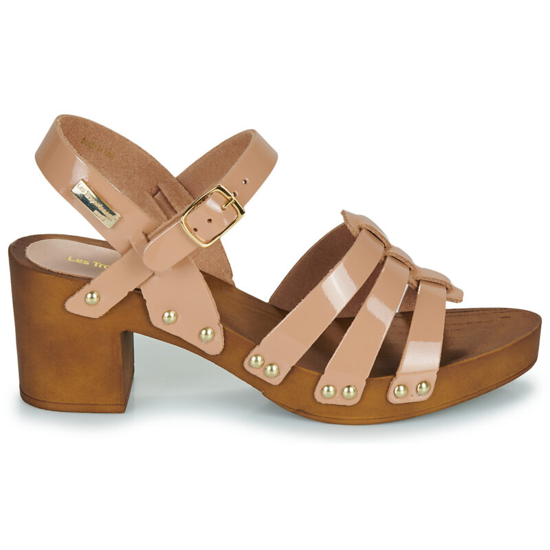 Les Tropeziennes par M.Belarbi POLLY Beige Sandali con tacco Donna - 2