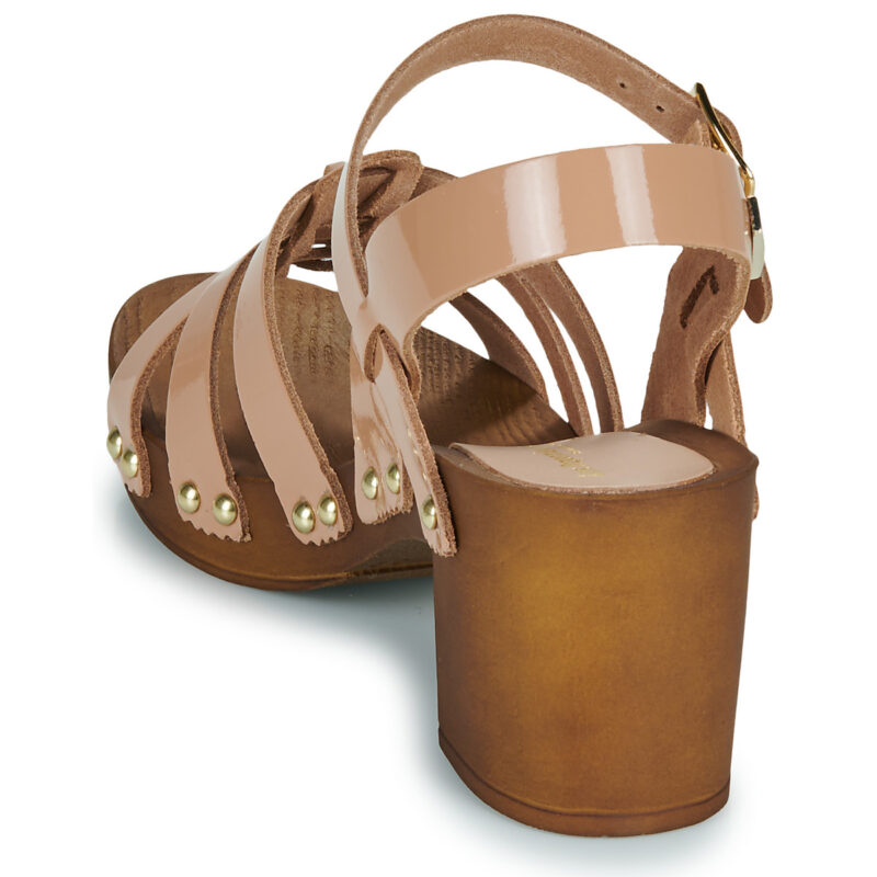 Les Tropeziennes par M.Belarbi POLLY Beige Sandali con tacco Donna - 5