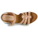 Les Tropeziennes par M.Belarbi POLLY Beige Sandali con tacco Donna - 6