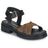 Les Tropeziennes par M.Belarbi TIHALEO Black Women's wedge sandals
