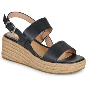 Stonefly  IVORY 3 NAPPA LTH  Nero -  Sandali con zeppa  Donna