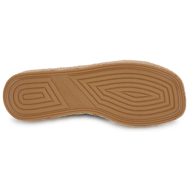 Stonefly IVORY 3 NAPPA LTH Nero Sandali con zeppa Donna - 7