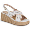 Stonefly IVORY 2 NAPPA LTH Bianco Sandali con zeppa Donna