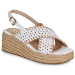 Stonefly  IVORY 2 NAPPA LTH  Bianco -  Sandali con zeppa  Donna