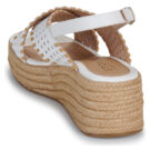 Stonefly IVORY 2 NAPPA LTH Bianco Sandali con zeppa Donna - 5