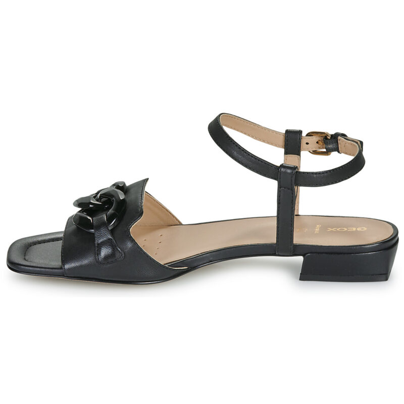 Geox D5580D000TUC9999 Nero Sandali bassi Donna - 4