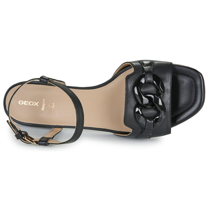 Geox D5580D000TUC9999 Nero Sandali bassi Donna - 6