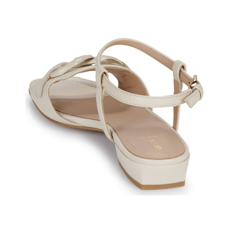 Geox D5580D000TUC1122 Beige Sandali bassi Donna - 5