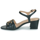 Geox D35RNB000TUC9997 Nero Sandali con tacco Donna - 4