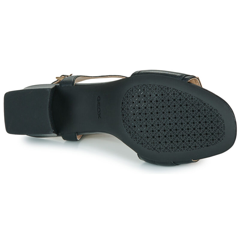 Geox D35RNB000TUC9997 Nero Sandali con tacco Donna - 7