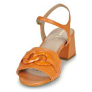 Geox D55YQC000TUC2008 Arancio Sandali con tacco Donna - 3