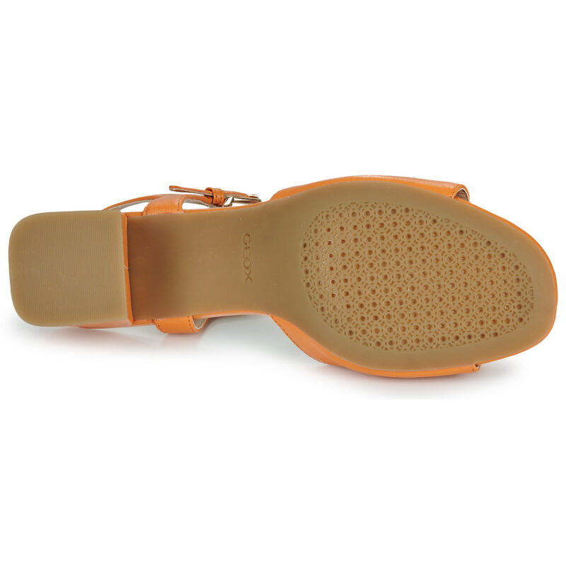 Geox D55YQC000TUC2008 Arancio Sandali con tacco Donna - 7
