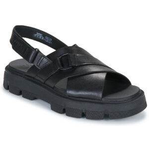 Sorel  REIN CB CRISSCROSS SANDAL  Nero Sandali bassi Donna