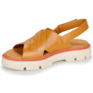 Sorel REIN CB CRISSCROSS SANDAL Arancio Sandali con zeppa Donna - 4