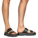 Sorel REIN CB SLIDE SANDAL Nero Sandali bassi Donna - 8