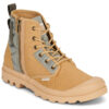 Palladium PAMPA DETROIT ZIP Braun Damen Stiefel