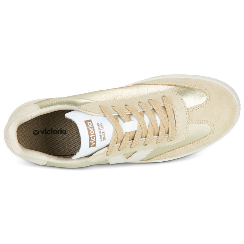 Victoria Berlín Ciclista Metalizado Oro Sneakers basse Donna - 6