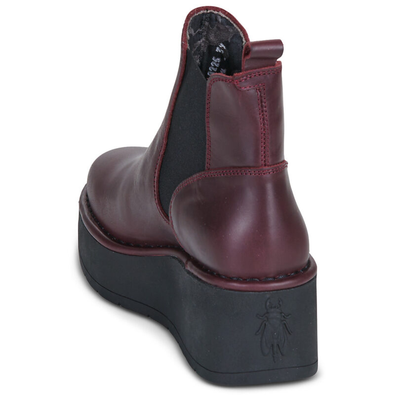 Fly London HELY Rosso Stivaletti Donna - 5