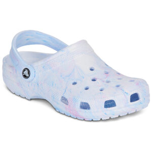 Crocs  Cls Watercolor Marbled Clog OSw  Blu -  Zoccoli Donna