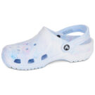 Sabots Crocs Cls Watercolor Marbled bleus pour femmes - Pointure 4