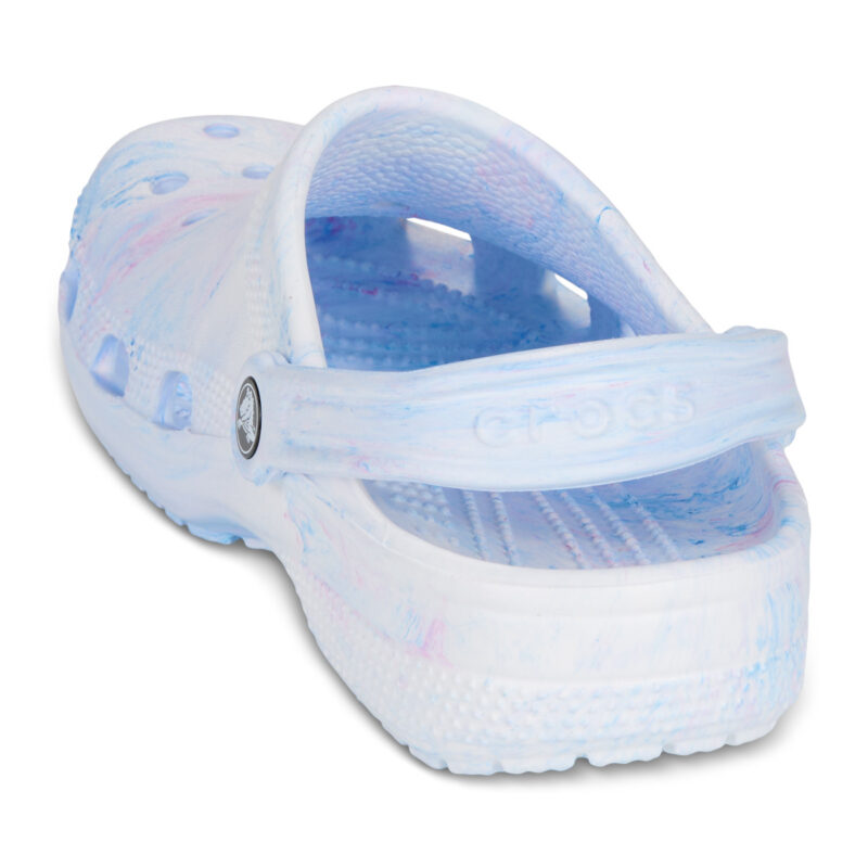 Sabots Crocs Cls Watercolor Marbled bleus pour femmes - Pointure 5