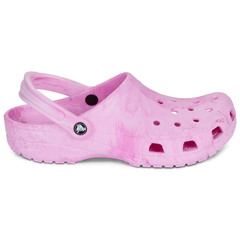 Crocs Cls Watercolor Marbled Clog Rose Sabots Femme - 2