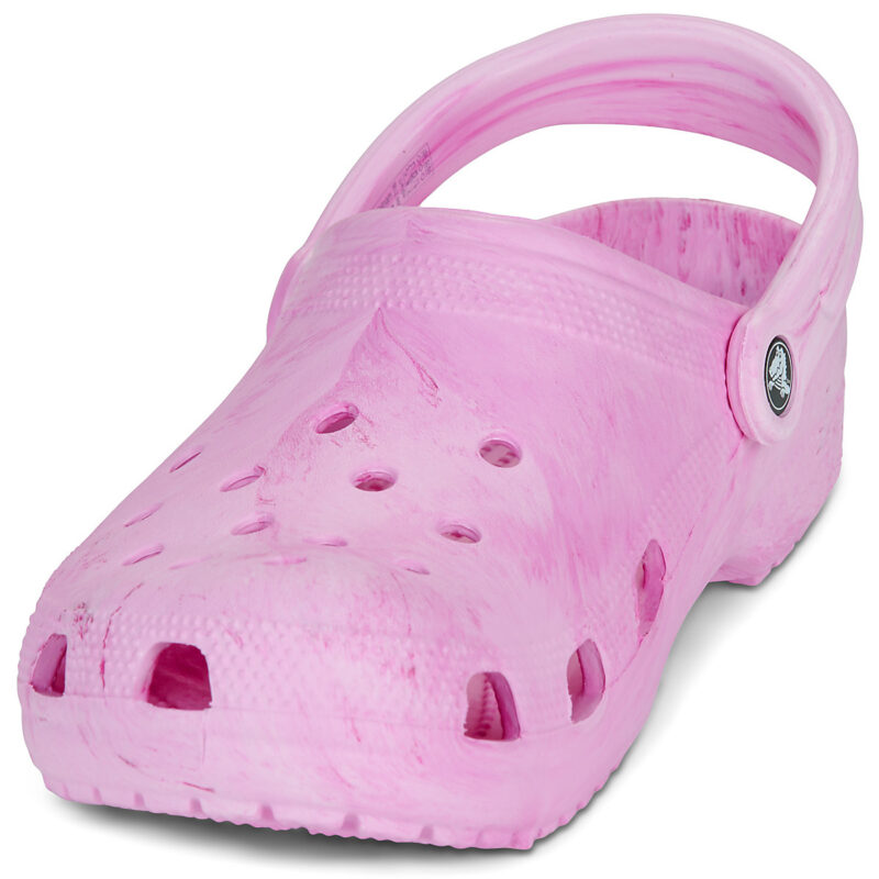 Crocs Cls Watercolor Marbled Clog Rose Sabots Femme - 3