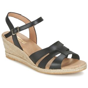 So Size  ELIZA  Nero -  Sandali con zeppa  Donna
