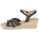 So Size ELIZA Nero Sandali con zeppa Donna - 4